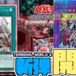 【開封】TERMINAL WORLD2…ジェムナイト愛した者なんで新規イラストでるやろ！【遊戯王】