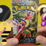 【ポケカパック開封！】ポケモンカード　スカーレットex開封pokemon(遊戯王カード、MTG、マジックザギャザリング、ワンピース、デュエルマスターズ等へ役立つサプライ品紹介や、相場情報等を投稿！)