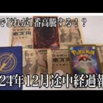 「カード投資」第2回1年間投資企画！『遊戯王ポケカワンピカード、1万円分で1番高騰するのはどれ！？』2024年12月途中経過報告