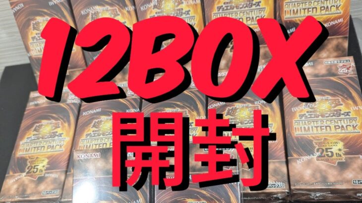 噂の宝くじBox開封【遊戯王QUARTER CENTURY LIMITED PACK】