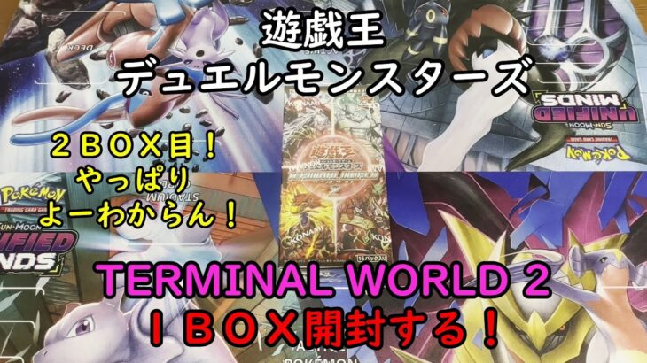 【遊戯王】TERMINAL WORLD 2 を１ＢＯＸ開封する！その２【デュエルモンスターズ】