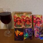 【ワンピースカード】THE BESTワイン飲みながら開封してみた