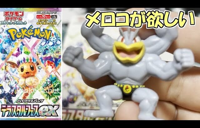 テラスタルフェスexを開封するだけの動画【ポケモンカード】