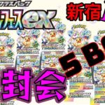 【ポケカ開封】年末のお祭りパック！テラスタルフェスex大量開封！【新宿ロケット団】