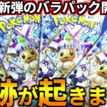 ポケカ新弾開封のバラパック開封で今年の運を使い果たす奇跡が起きました…！ポケカ新弾『テラスタルフェスex』開封！(ポケカ ポケモンカード テラスタルフェスex)