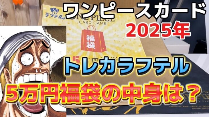 【2025年始動！！】トレカラフテル5万円福袋を開封した結果 w w w w