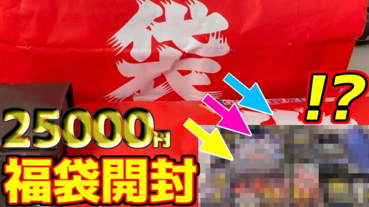 【遊戯王】2万5000分の遊戯王福袋を開封していくぞ！！【遊戯王開封】