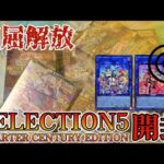 【遊戯王／BOX開封】意地の3回目!!聖闘士コメマスが不屈を解放して挑んだ結果【泰亜版SELECTION5】