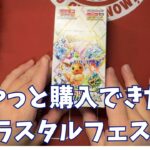 【ポケカ】やっと購入できた「テラスタルフェスex」開封。Pokémon Trading Card Game