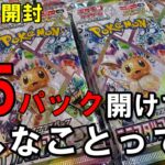 【ポケカ開封】テラスタルフェスがバラパックでしか買えないから2.5ボックス分開封